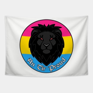 An Tir Pride - Pansexual - Populace Badge Style 2 Tapestry