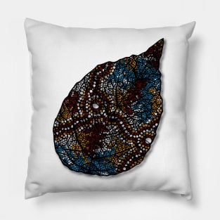 Aboriginal Art - Leaf Pillow