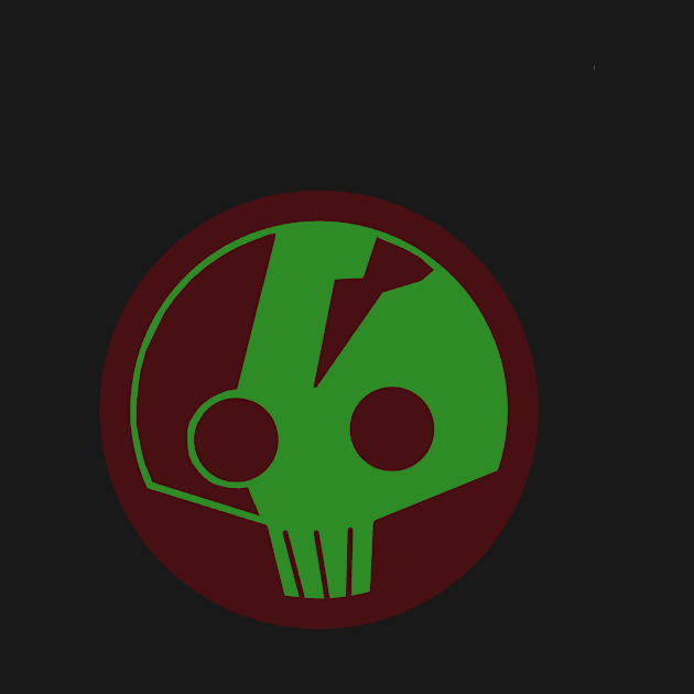 Green Skull by JQT