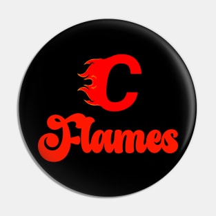 C flames Pin