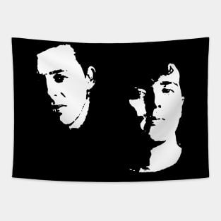 Tears For Fears pop art portrait Tapestry