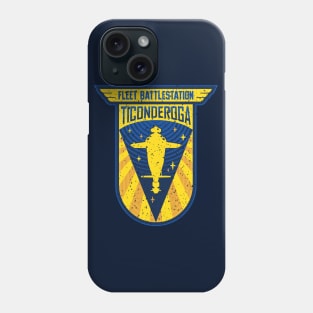 Fleet Battlestation Ticonderoga - Distressed Phone Case