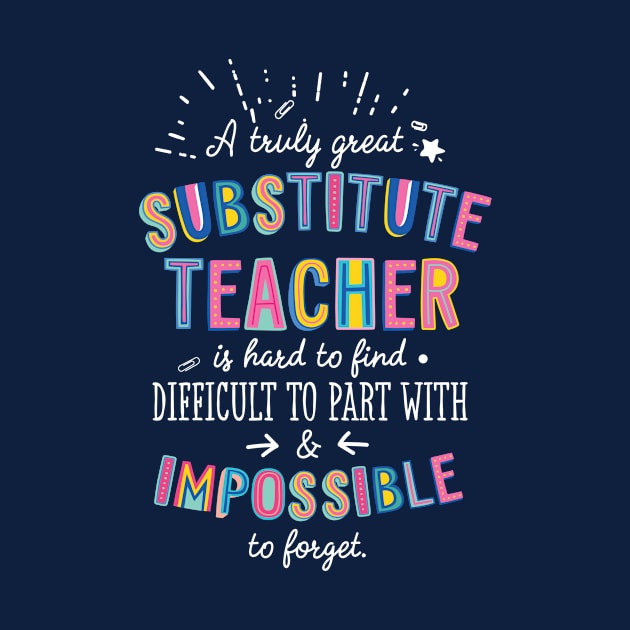 A truly Great Substitute Teacher Gift - Impossible to forget by BetterManufaktur