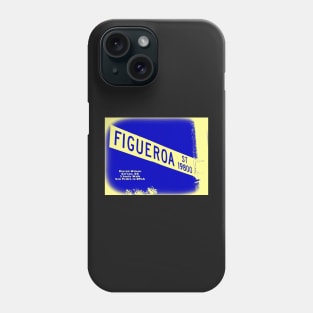 Figueroa Street "Bleu Creme", Carson, California by Mistah Wilson Phone Case