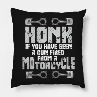 MOTORCYCLE: Gun Fired From A Motorcycle Pillow