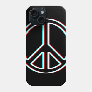 Glitch Peace Phone Case