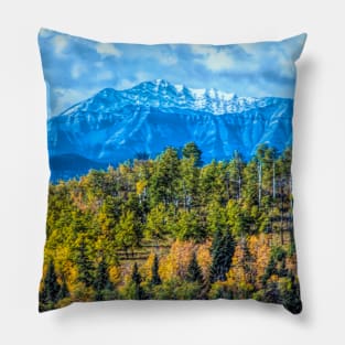 Fall in the Rockies. Pillow