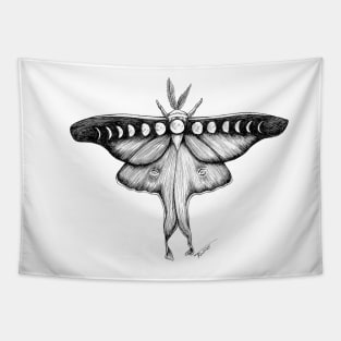 Lunar Moth Tapestry