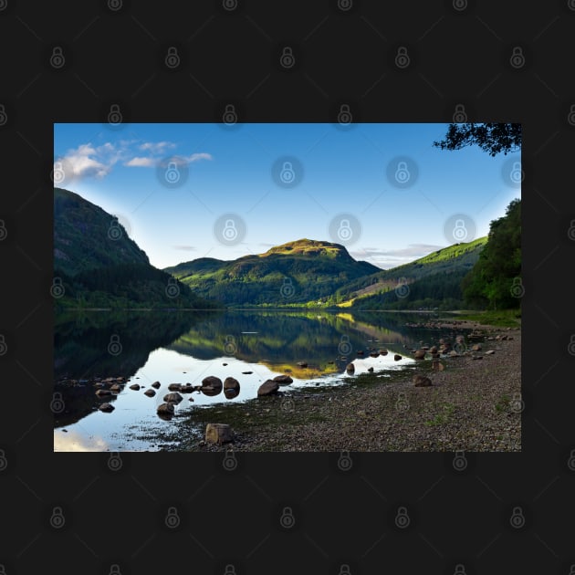 View on beautiful Loch Katrine, Scotland by Dolfilms