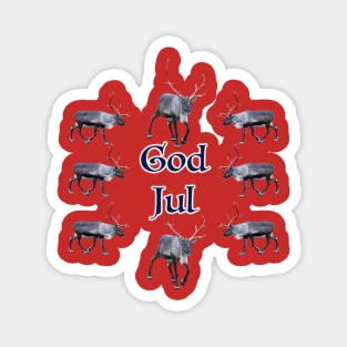 God Jul Magnet