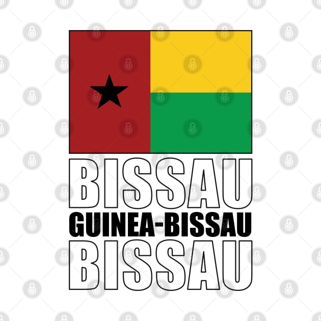 Flag of Guinea Bissau by KewaleeTee