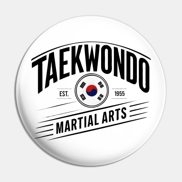 Taekwondo gift Martial Arts Pin by TopTees