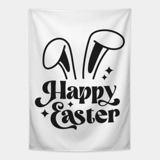 Happy Easter Easter Bunny Ears Tapestry