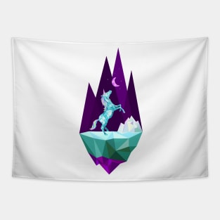 unicorn stand alone Tapestry