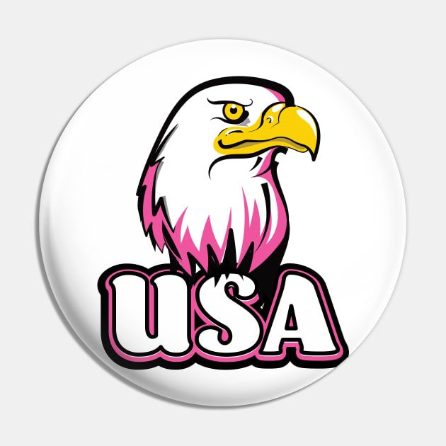 USA Bald Eagle Pin by nickemporium1