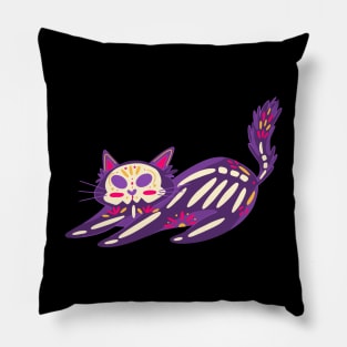 Muerte Cat Stretch Pillow