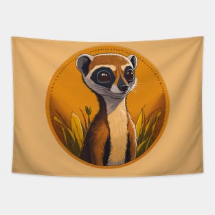 Meerkat Portrait Tapestry