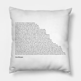 Lisa Kleypas Quotes Pillow