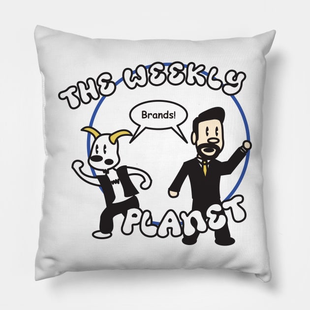 Weekly Planet Brands Pillow by ATG Designs