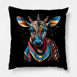 Patriotic Okapi Pillow