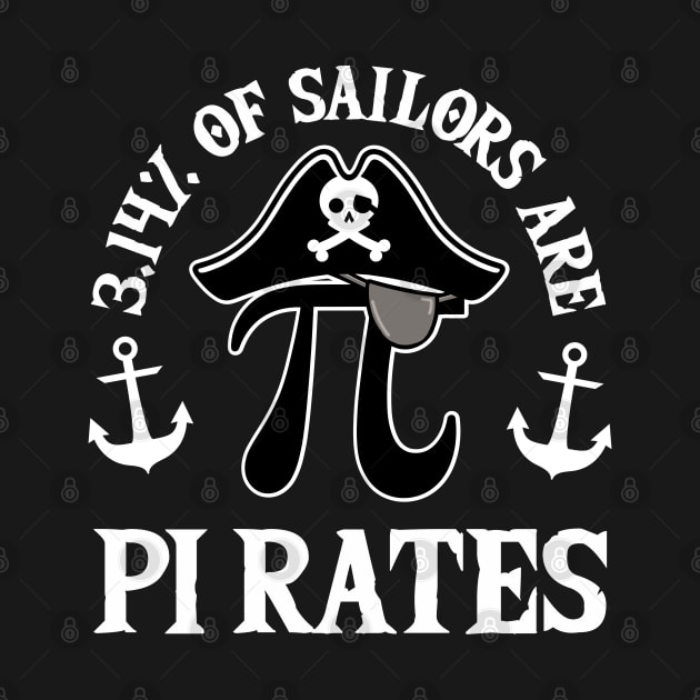 3.14 Percent of Sailors are Pi Rates by DetourShirts