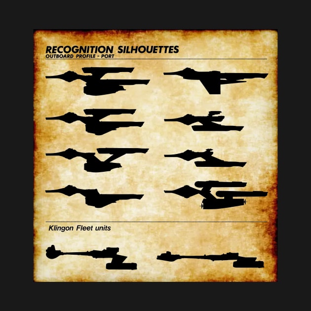 Starship Silhouettes by Starbase79