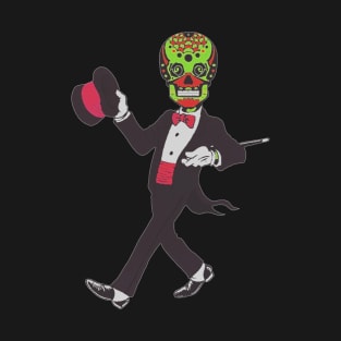 Skeletor in Black Tie T-Shirt