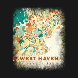 West Haven Connecticut US map T-Shirt