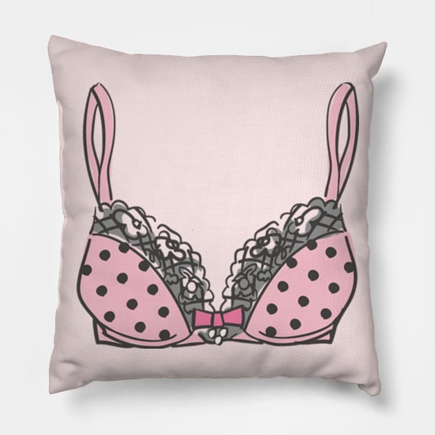 BRA CLUB Pillow by CANVAZSHOP