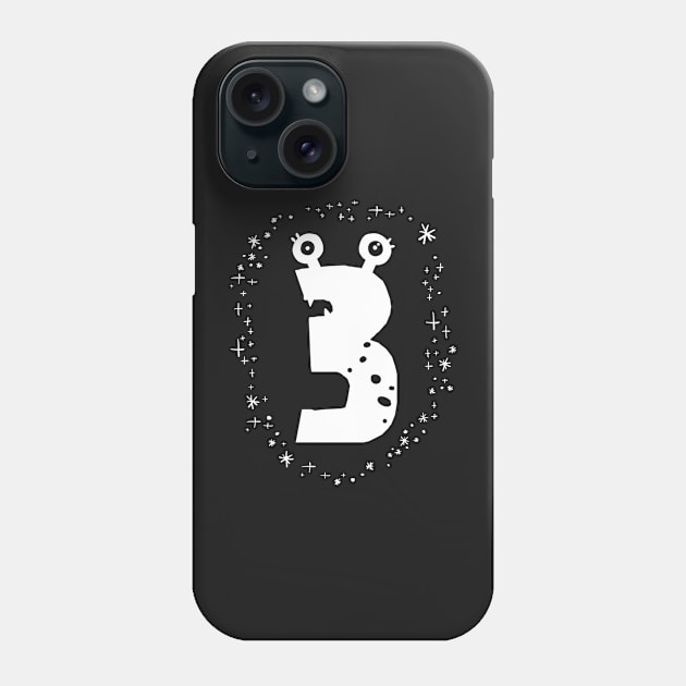 I am three ! Wribbip! Phone Case by spaghettis