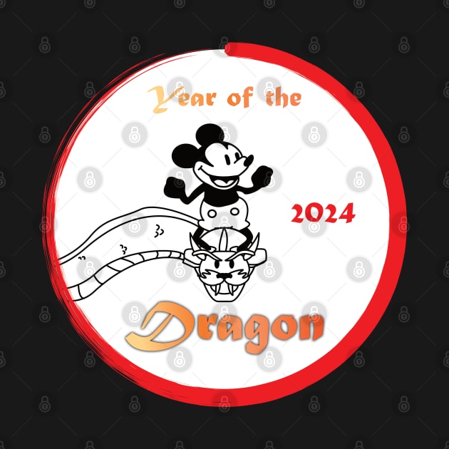 Mickey Year of the Dragon by ATG Designs