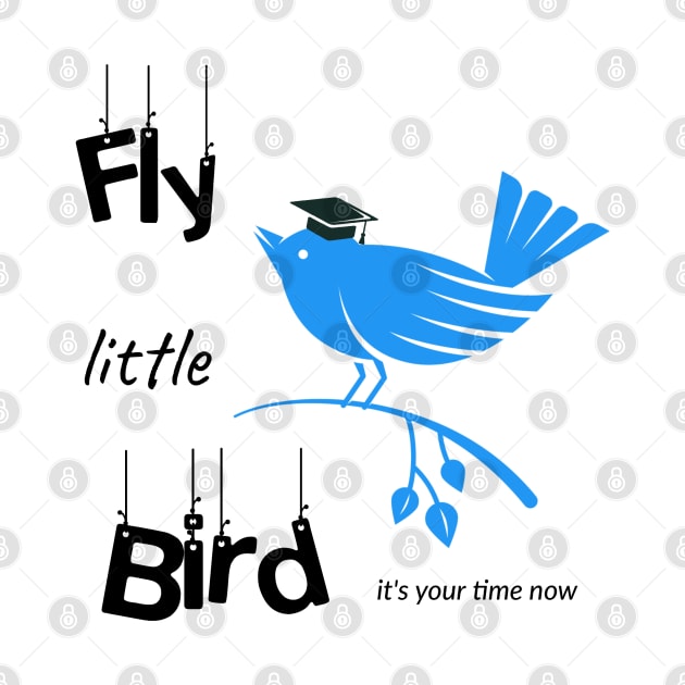 Fly Little Bird by Look Up Creations