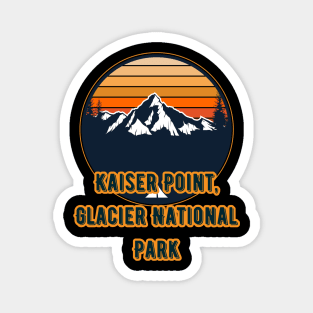 Kaiser Point, Glacier National Park Magnet
