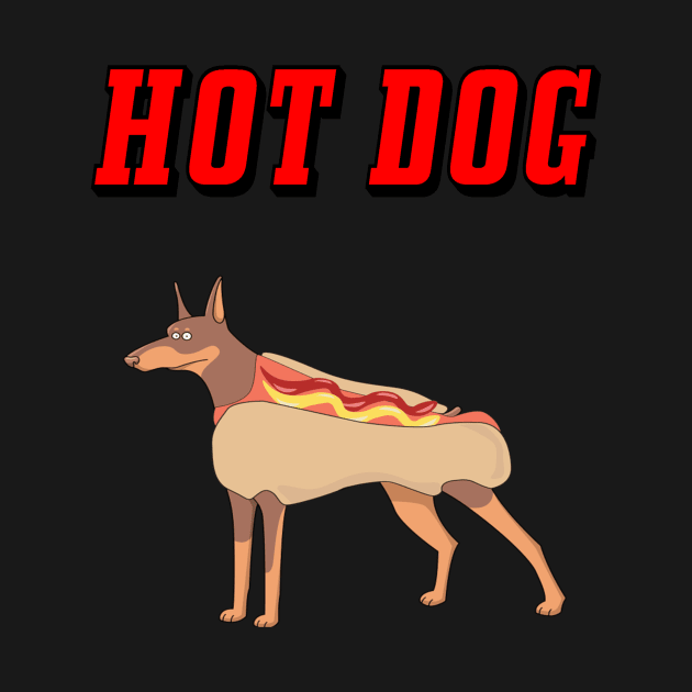 funny hot dog by creativeminds