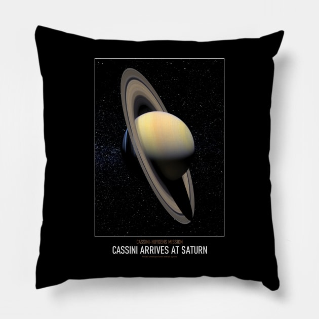 High Resolution Astronomy Cassini Arrives at Saturn Pillow by tiokvadrat