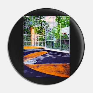 Nature Basketball Pin