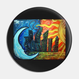 Celestial City Pin