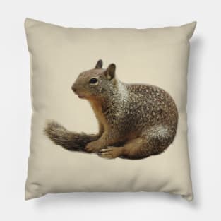 Squirrel, wildlife, Squirrely Cuteness Pillow