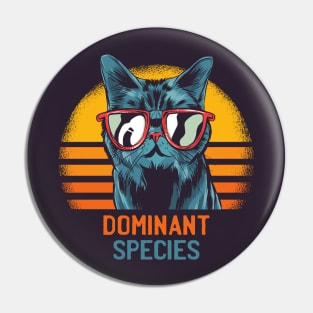 funny cat – Dominant species (dark) Pin