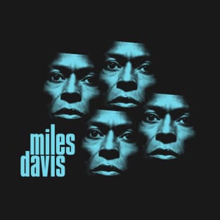 Miles Davis Faces T-Shirt