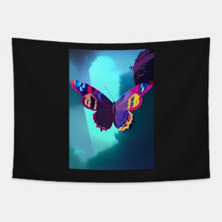 PRETTY AND ETHEREAL BUTTERFLY PAINTING Tapestry