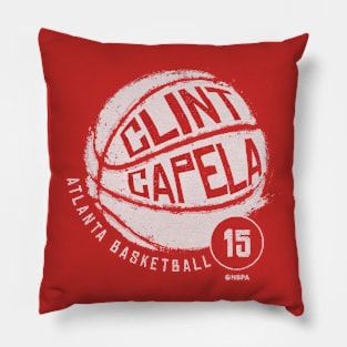 Clint Capela Atlanta Basketball Pillow