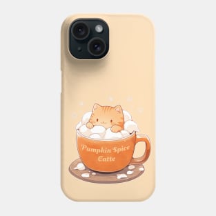 Pumkin Spice Latte Cat Phone Case