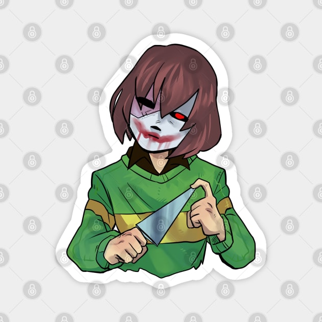 Chara [Sally Face] Magnet by WiliamGlowing