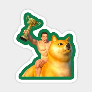 Elon Doge Magnet