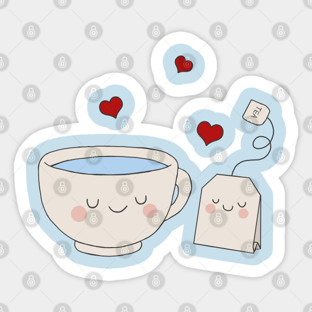 Cute Tea - Tea - Sticker