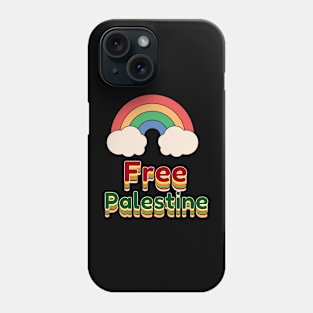 free palestine vintage retro style Phone Case