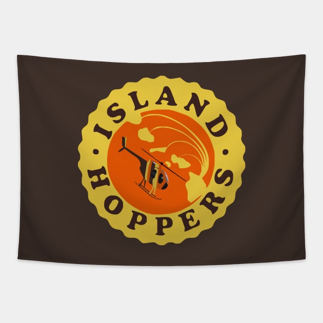 Island Hoppers Tapestry by Gio's art