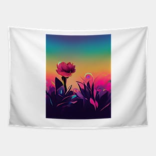 Colorful garden Tapestry