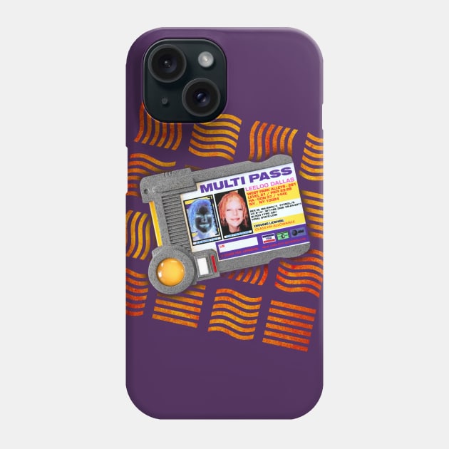 Multi Pass Phone Case by Designwolf